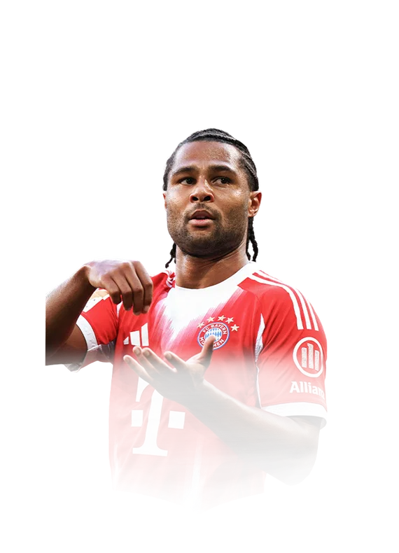 Gnabry 92 TOTS Honourable Mentions CAM FC 26 card