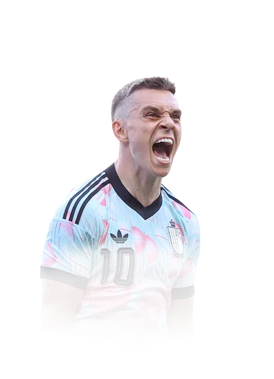 Trossard 96 Festival of Football: Summer Stars LM FC 26 card