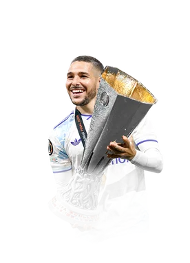 Buendía 96 UEFA Europa League Road to the Final CAM FC 26 card