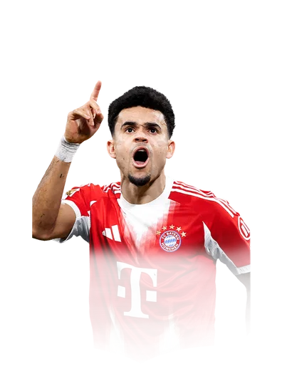 Díaz 89 TOTY Honourable Mentions LM FC 26 card