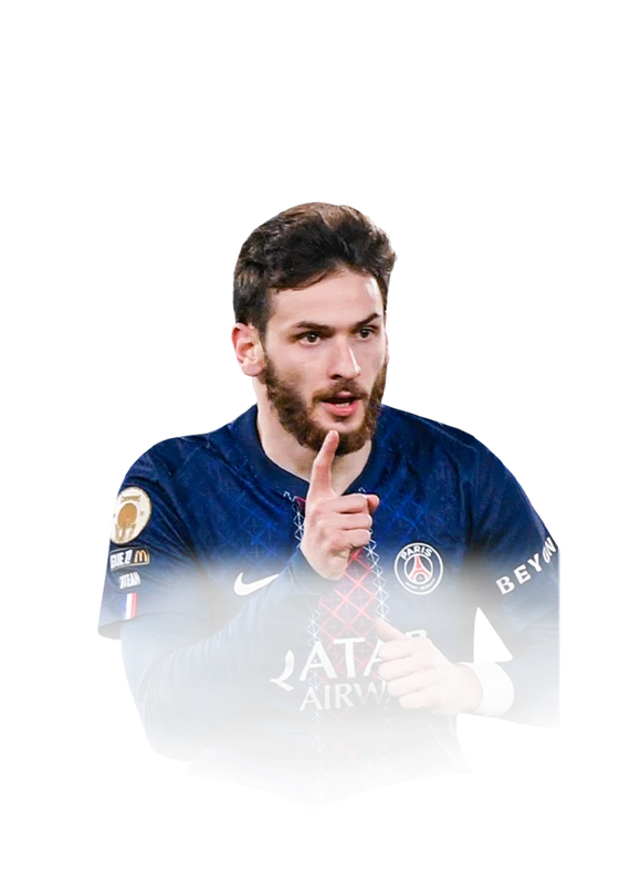 Kvaratskhelia 94 TOTS Honourable Mentions LW FC 26 card