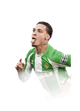 Antony 91 FUT Birthday RW FC 26 card