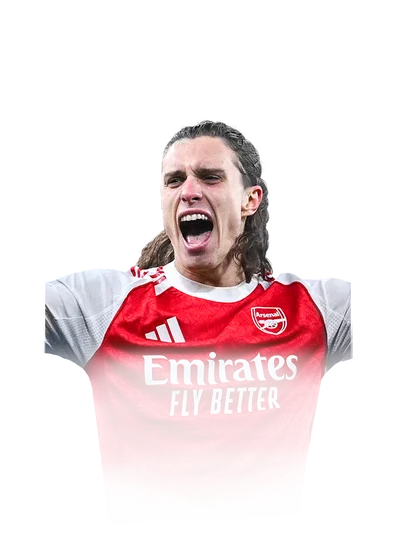 Calafiori 98 Ultimate Scream LB FC 26 card