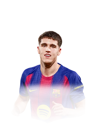 Pau Cubarsí 93 Team of the Season Champions CB FC 26 card