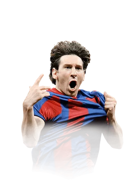 Messi 90 Time Warp ST FC 26 card
