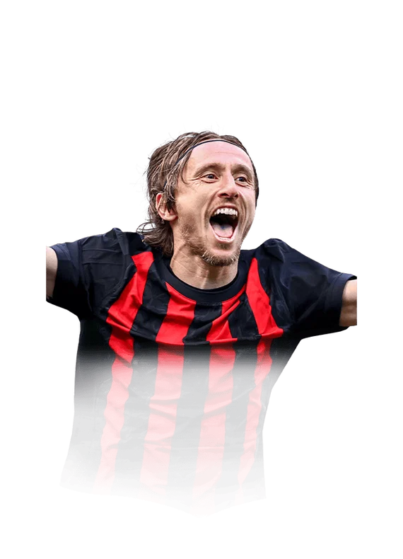 Modrić 97 Team of the Season Champions CDM FC 26 card