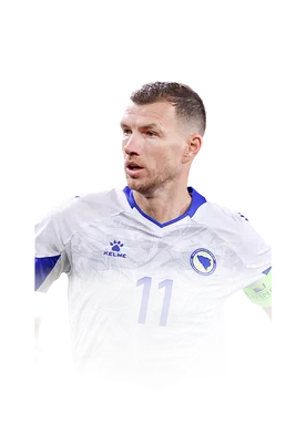 Džeko 95 Festival of Football: Path to Glory ST FC 26 card
