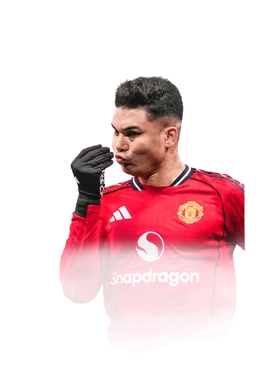 Casemiro 91 Premium World Tour CDM FC 26 card