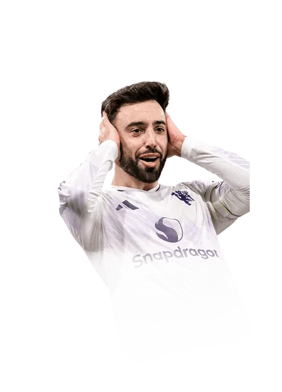 Bruno Fernandes 90 POTM Premier League CAM FC 26 card