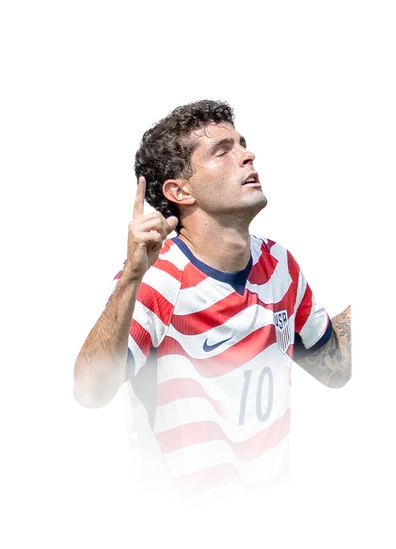 Pulisic 96 Festival of Football: Path to Glory RW FC 26 card