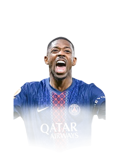 Dembélé 91 Team of the Week ST FC 26 card