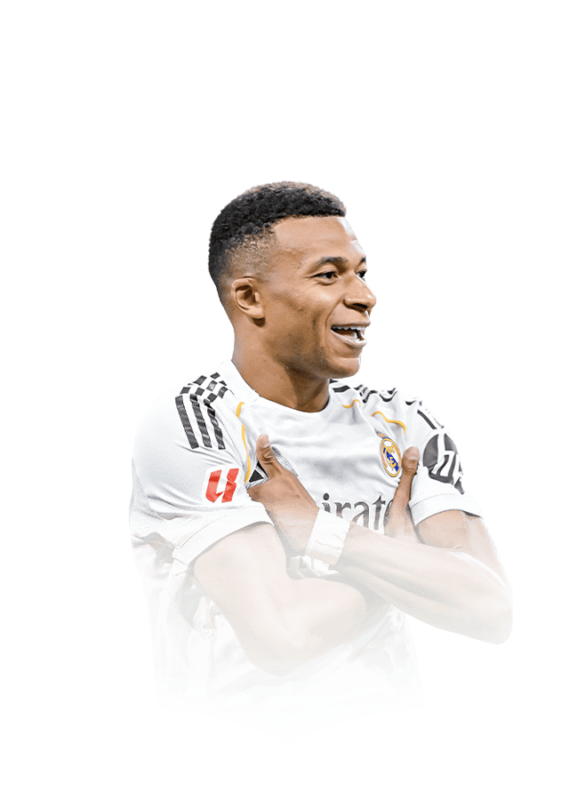 Mbappé op de 96 Team of the Year FC 27-spelerskaart