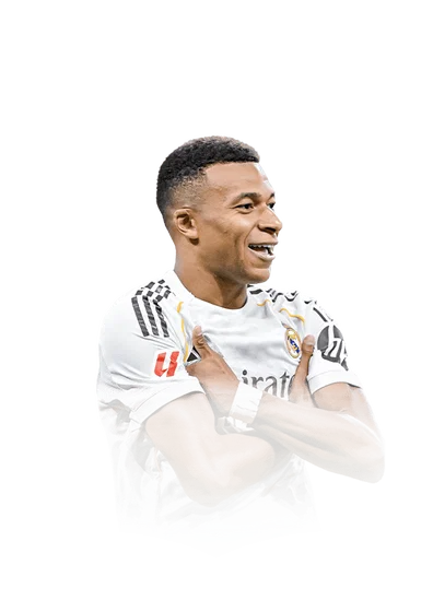 Mbappé 96 Team of the Year ST FC 26 card