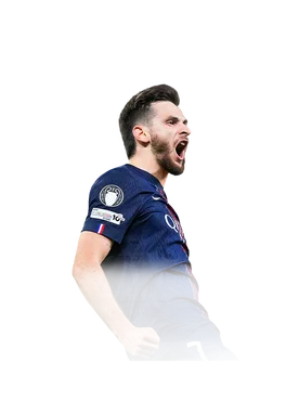 Kvaratskhelia 96 UEFA Champions League Road to the Final LW FC 26 card