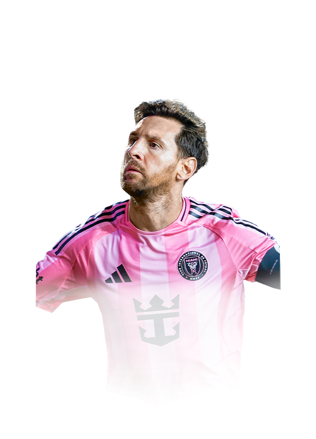 Messi op de 90 TOTY Honourable Mentions FC 27-spelerskaart