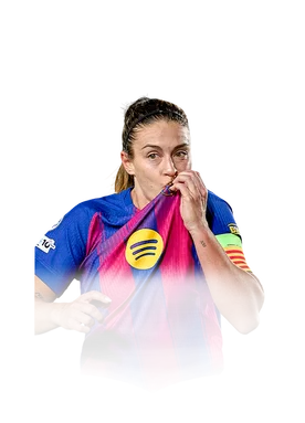 Alexia Putellas 96 UEFA Women's Champions League Road to the Final CM FC 26 card