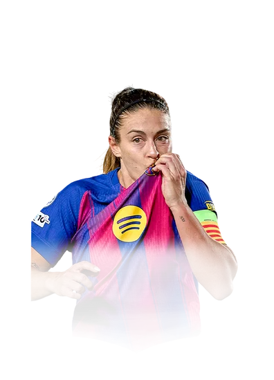Alexia Putellas 96 UEFA Women's Champions League Road to the Final CM FC 26 card