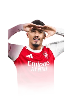 Saliba 98 FUTTIES CB FC 26 card