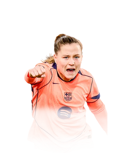 Claudia Pina 92 FUT Birthday LW FC 26 card