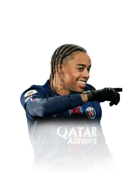 Barcola 99 FUTTIES LW FC 26 card