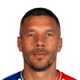 Podolski 71 Rare ST FC 26 card