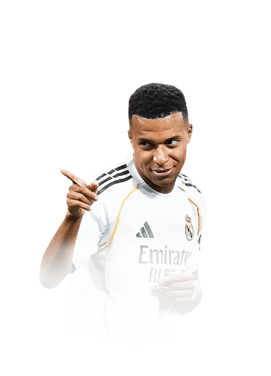 Mbappé 96 Team of the Season ST FC 26 card