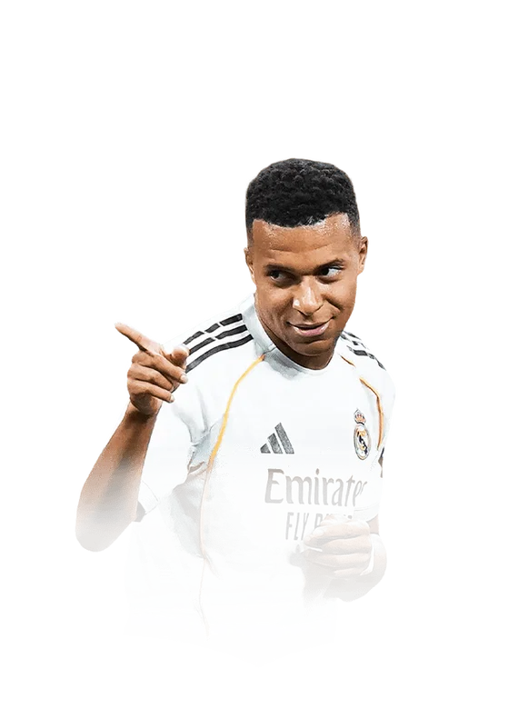 Mbappé 96 Team of the Season ST FC 26 card