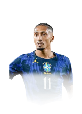 Raphinha 97 Festival of Football: Glory Hunters LM FC 26 card