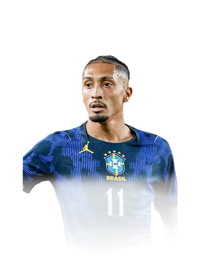 Raphinha 97 Festival of Football: Glory Hunters LM FC 26 card