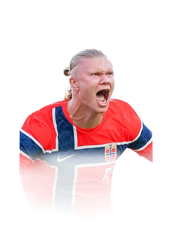 Haaland 96 Festival of Football: Star Performer ST FC 26 card