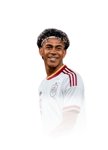 Lamine Yamal 98 Festival of Football: Phenoms RW FC 26 card