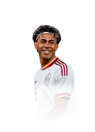 Lamine Yamal 98 Festival of Football: Phenoms RW FC 26 card