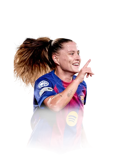 Claudia Pina 96 UEFA Women's Champions League Road to the Final LW FC 26 card