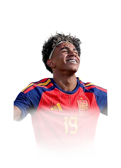 Lamine Yamal 99 Summer Stars Tournament Winners RW FC 26 card