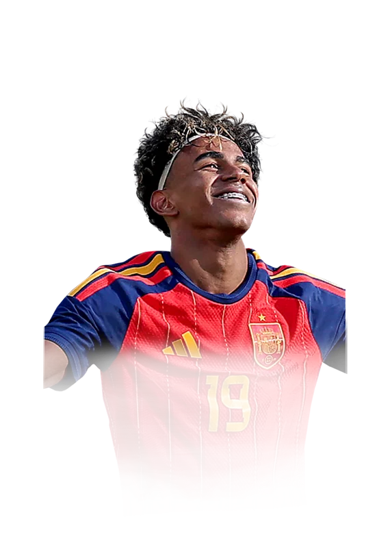 Lamine Yamal 99 Summer Stars Tournament Winners RW FC 26 card