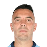 Iago Aspas 83 Rare RW FC 26 card