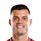 Xhaka 85 Rare CDM FC 26 card