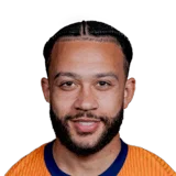 Depay 81 Rare ST FC 26 card