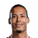 van Dijk 92 Team of the Week CB FC 26 card