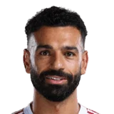 Salah 92 Team of the Week RW FC 26 card