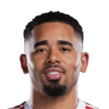 Gabriel Jesus 80 Rare ST FC 26 card