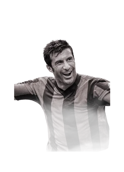 Luís Figo 90 Winter Wildcards ICON CAM FC 26 card