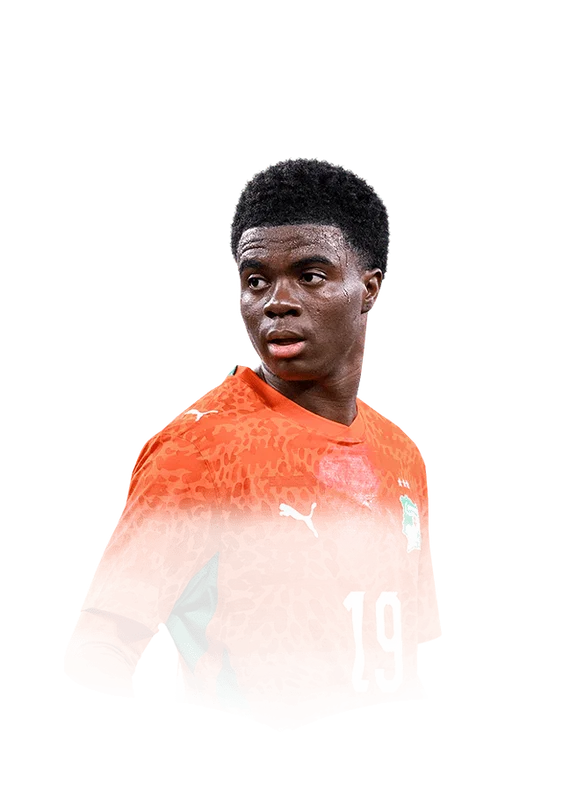 Inao Oulaï 93 Festival of Football: Phenoms CAM FC 26 card