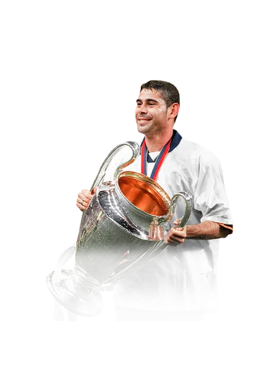 Fernando Hierro 93 Trophy Titans ICON CB FC 26 card