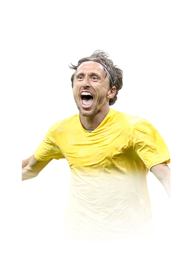 Modrić 85 Team of the Week CM FC 26 card