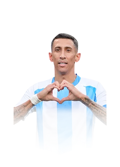 Di María 87 Flashback RW FC 26 card