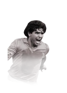 Maradona 96 Thunderstruck ICON CAM FC 26 card