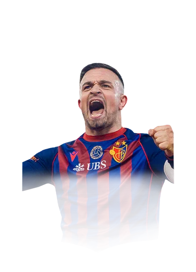 Shaqiri 84 Team of the Week CAM FC 26 card