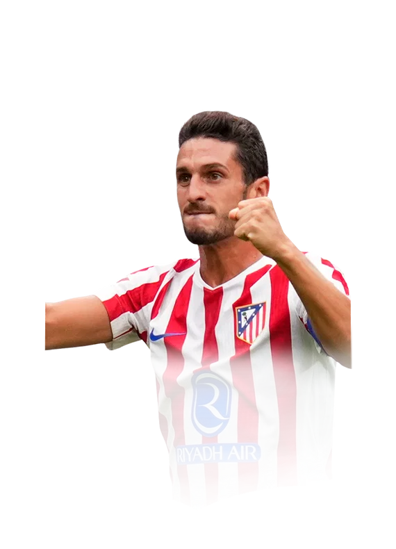 Koke 84 Team of the Week CM FC 26 card