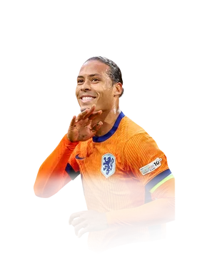van Dijk 90 Festival of Football: Captains CB FC 26 card